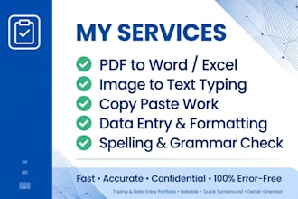 do fast data entry typing work
