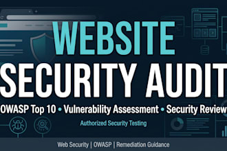 provide website security audit