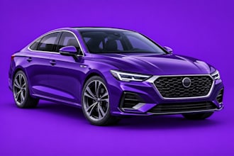 create realistic 3d car model, automative car model for games and vehicle