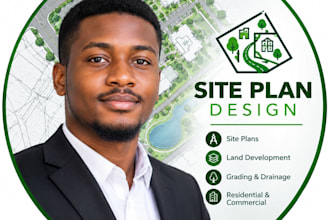 design detailed site plans and plot plans in autocad in USA