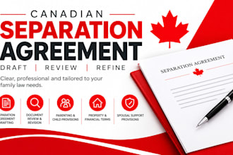 draft a canadian separation agreement