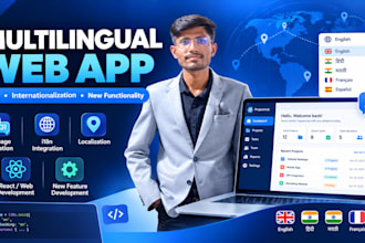 add multi language support and internationalize app