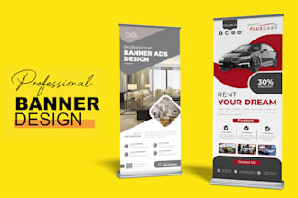 design professional roll up banner pull up banner, x stand banner backdrop