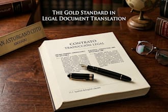 translate spanish legal contracts into english as a licensed abogado