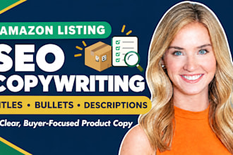optimize your amazon product listing with SEO copywriting