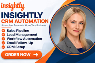 setup insightly CRM automation insightly sales pipeline lead management