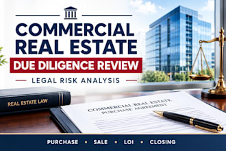 review commercial real estate documents for legal risks