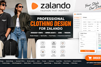 design oversized t shirts bomber jackets jeans trousers zalando clothing