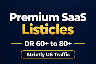 secure saas product placements in ranking listicles