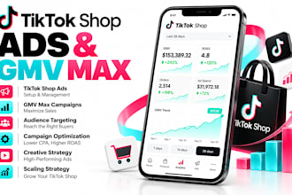 manage tiktok shop custom ads and gmv max ads
