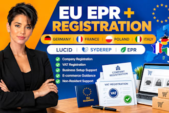 register germany lucid, france syderep, eu epr for france,germany, poland, italy