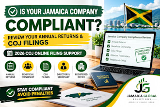 audit your jamaica company compliance, annual returns and coj filings