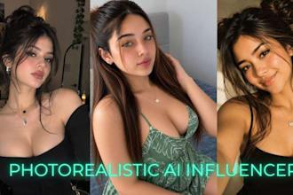 create a photorealistic ai influencer with consistent images