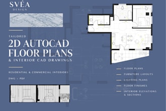 create professional autocad floor plans