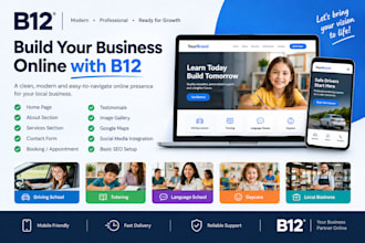 build driving schools tutoring centers daycare home care agencies website