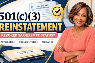 reinstate your revoked 501c3 tax exempt status, nonprofit reinstatement