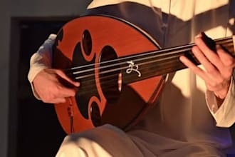 record authentic middle eastern arabic oud, mandolin tracks for your song