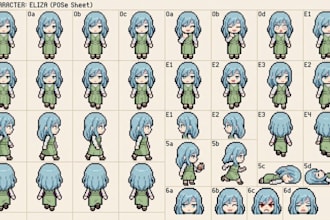 draw nsfw pixel art sprite sheet pixel character rpg pixel art animation pokemon