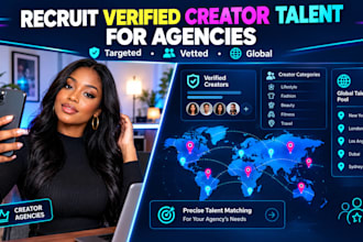 recruit verified adult creator and models for creator agencies