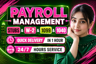 do stubs and w2 for you and your employee