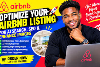 optimize your airbnb listing for ai search SEO and enhance images