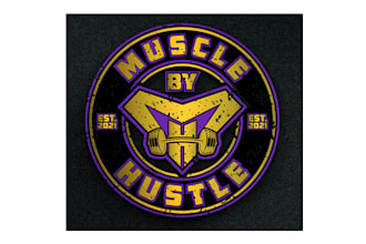 design powerful strong logo for hard working athletes