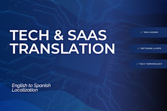translate and localize your tech, saas, and software content into spanish