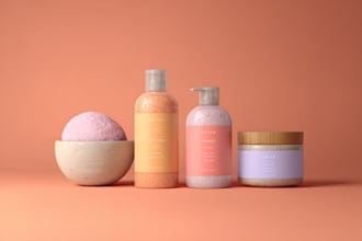 create cosmetic label design and cosmetic packaging design