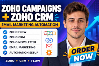 setup zoho campaign zoho flow zoho crm zoho newsletter zoho email marketing