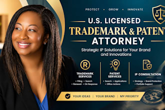 be your trademark attorney for registration, search and office action response