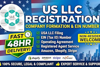 do US llc registration, ein, and operating agreement