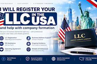 register your llc in the USA and help with company formation