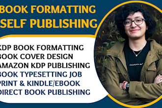 book interior layout formatting, book typesetting,  kdp french book formatting