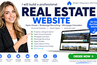 build open house brokerage recruiting mortgage calculator real estate website