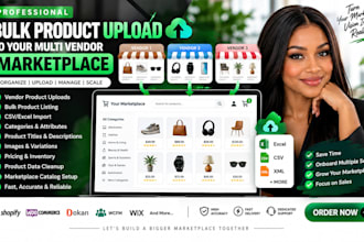 bulk upload products to your multi vendor marketplace