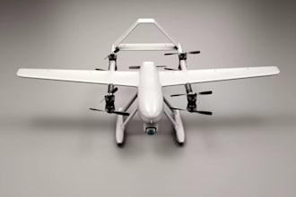 fabricate 3d cad evtol chassis,gimbal,iges uav,stl drone assembly,fpv quadcopter
