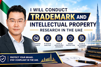 conduct trademark and intellectual property research in the uae