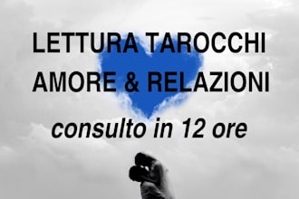 lettura approfondita di tarocchi su amore e relazioni
