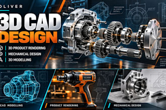 3d cad design, 3d product modelling, 3d product rendring, industrial design