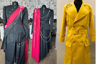 sew fabric cosplay costume custom anime outfit cosplay commission sewing pattern