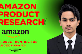 do amazon product research for fba and amazon product hunting for pl