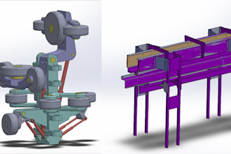 do product design and 3d cad design, 3d mechanical design using solidworks