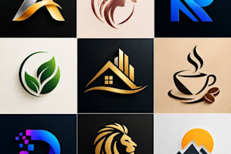 design a professional modren logo for your business