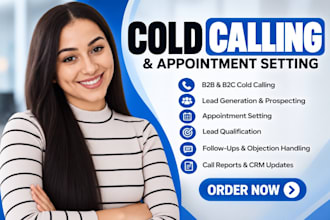do b2b cold calling lead generation, telemarketing appointment setting