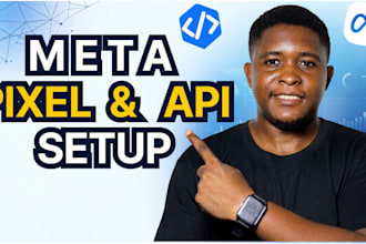 install or fix your meta pixel and conversion API