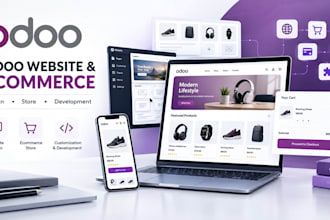 be your odoo expert for website design and ecommerce development