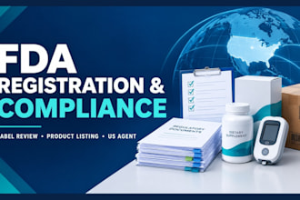 fda registration import permit fsvp 510k us agent label review fda product