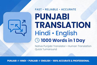 translate punjabi to hindi and english