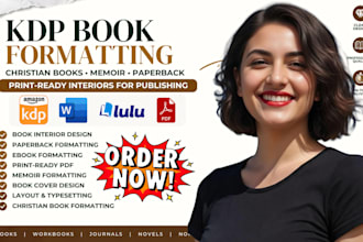 do kdp christian book formatting memoir paperback formatting book cover design