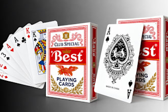 design a professional card box, playing card box, and tcg packaging